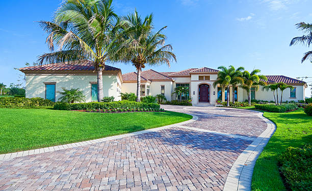 Cobblestone Driveway Pavers in Vamo, FL